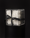 16 White Preserved Roses in Acrylic Box