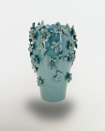 Jarrón Celestia Floral Contemporáneo