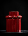 Jarrón Dolce Fragola Rojo – Cerámica
