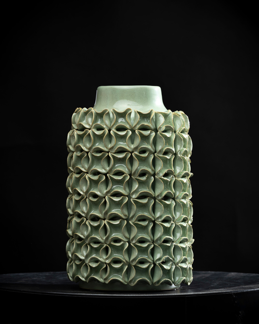Jarrón Mint Geometry