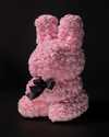 Lapin de fleurs Rosa
