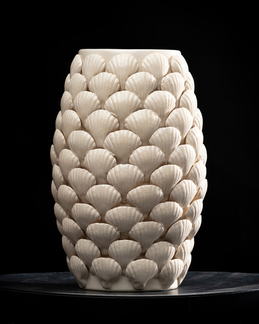 Jarrón Scale – Beige