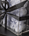 16 Lilac Preserved Roses in an Acrylic Box